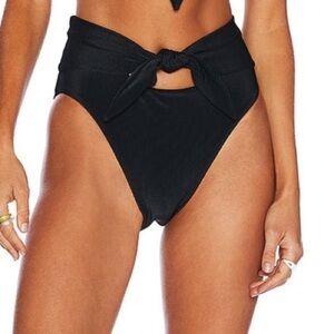 NWT Tinibikini black high waisted bikini bottom